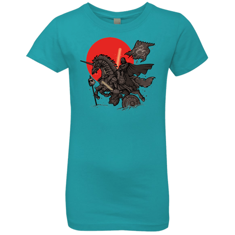 T-Shirts Tahiti Blue / YXS SAMURAI GALAXY Girls Premium T-Shirt