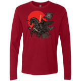 T-Shirts Cardinal / Small SAMURAI GALAXY Men's Premium Long Sleeve