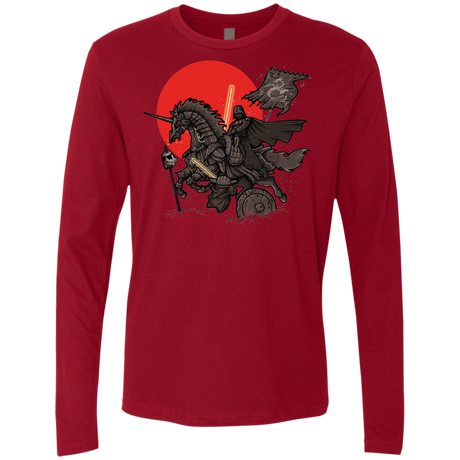 T-Shirts Cardinal / Small SAMURAI GALAXY Men's Premium Long Sleeve