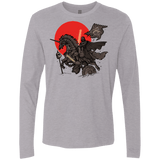 T-Shirts Heather Grey / Small SAMURAI GALAXY Men's Premium Long Sleeve