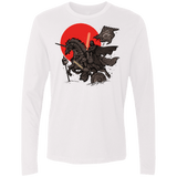 T-Shirts White / Small SAMURAI GALAXY Men's Premium Long Sleeve