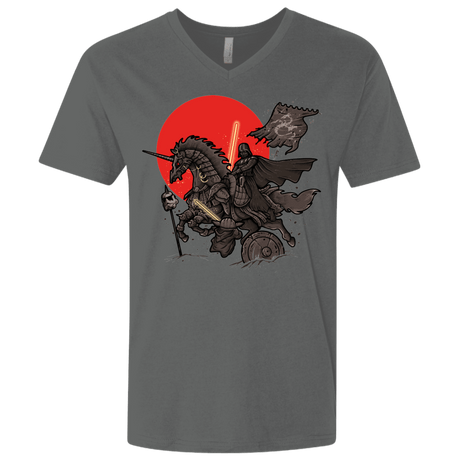 T-Shirts Heavy Metal / X-Small SAMURAI GALAXY Men's Premium V-Neck