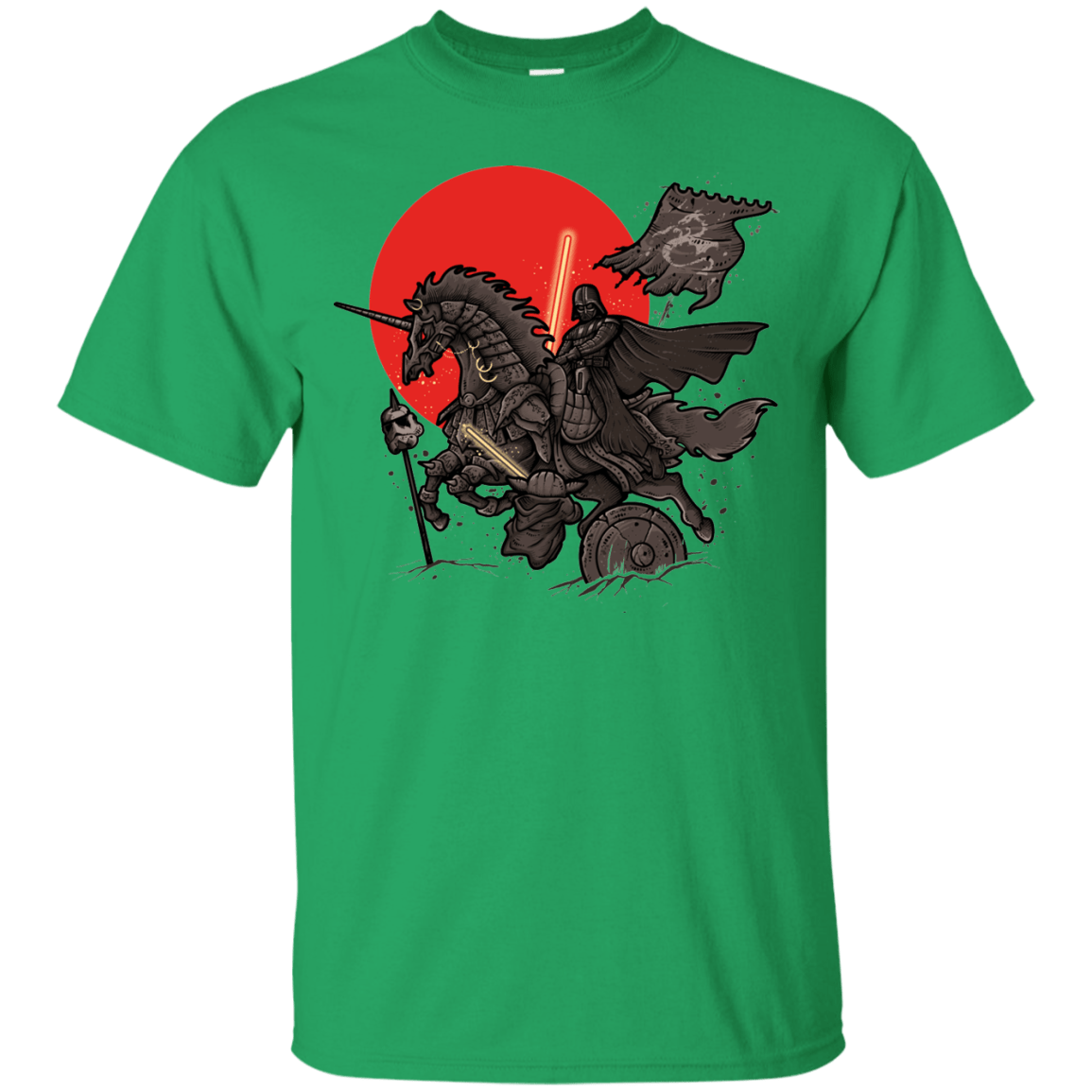 T-Shirts Irish Green / Small SAMURAI GALAXY T-Shirt