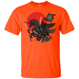 T-Shirts Orange / Small SAMURAI GALAXY T-Shirt