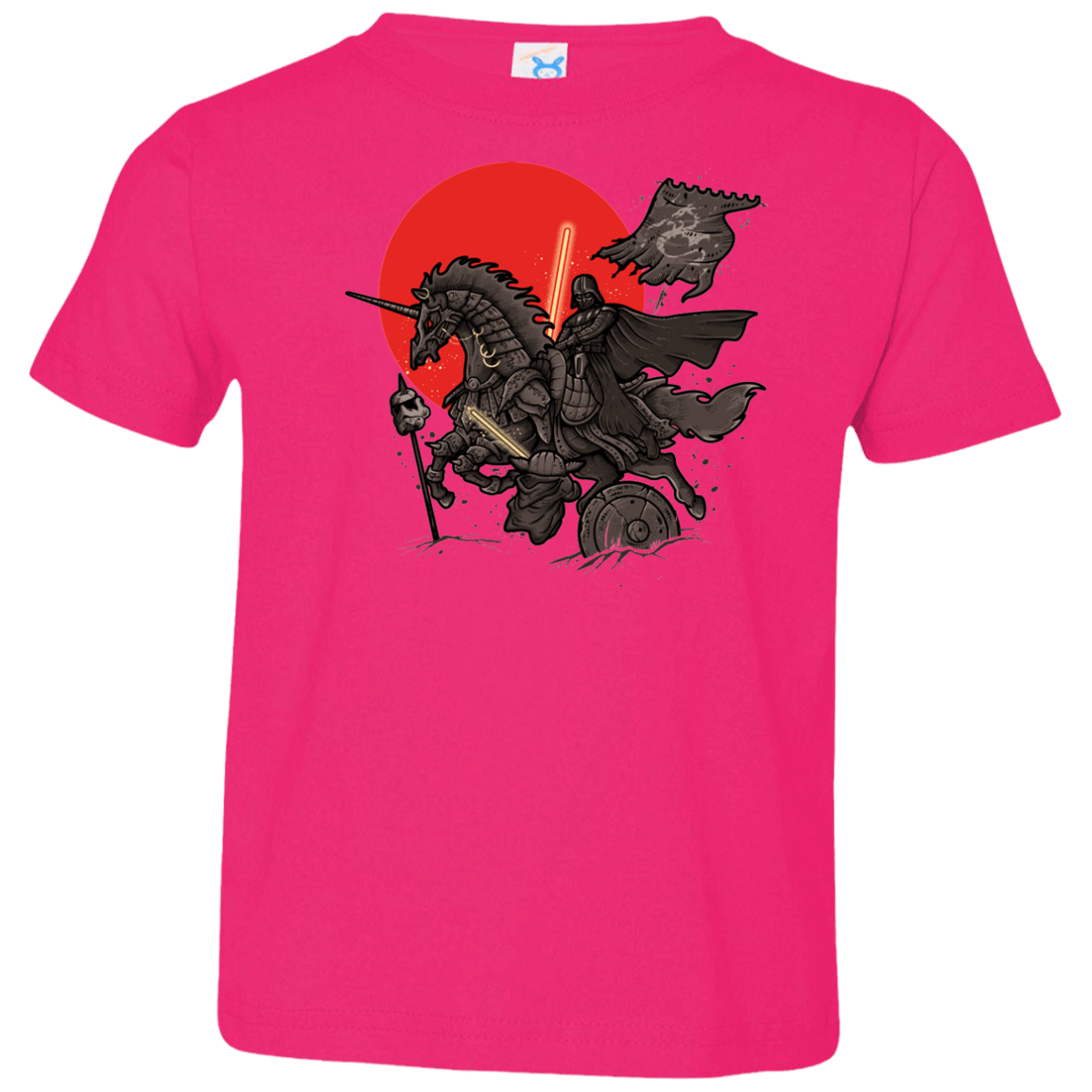 T-Shirts Hot Pink / 2T SAMURAI GALAXY Toddler Premium T-Shirt