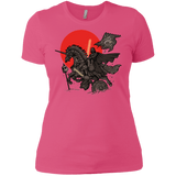 T-Shirts Hot Pink / X-Small SAMURAI GALAXY Women's Premium T-Shirt