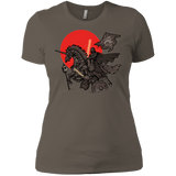 T-Shirts Warm Grey / X-Small SAMURAI GALAXY Women's Premium T-Shirt