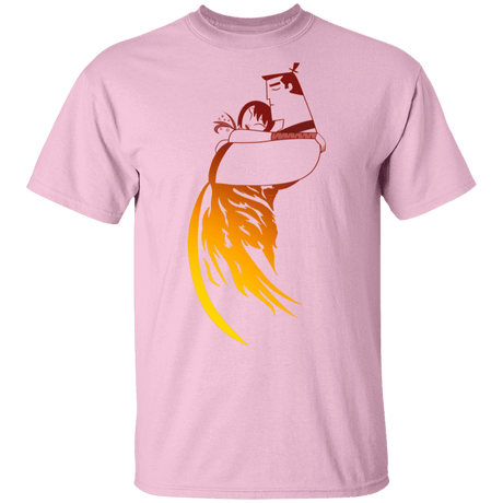 T-Shirts Light Pink / S Samurai Love T-Shirt