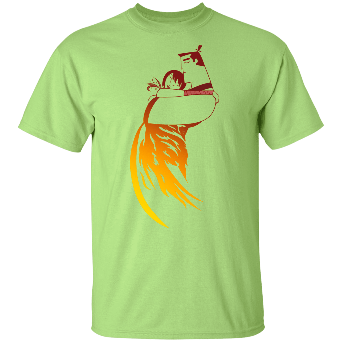 T-Shirts Mint Green / YXS Samurai Love Youth T-Shirt