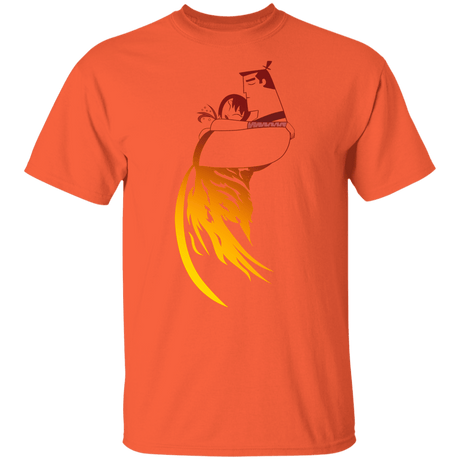 T-Shirts Orange / YXS Samurai Love Youth T-Shirt