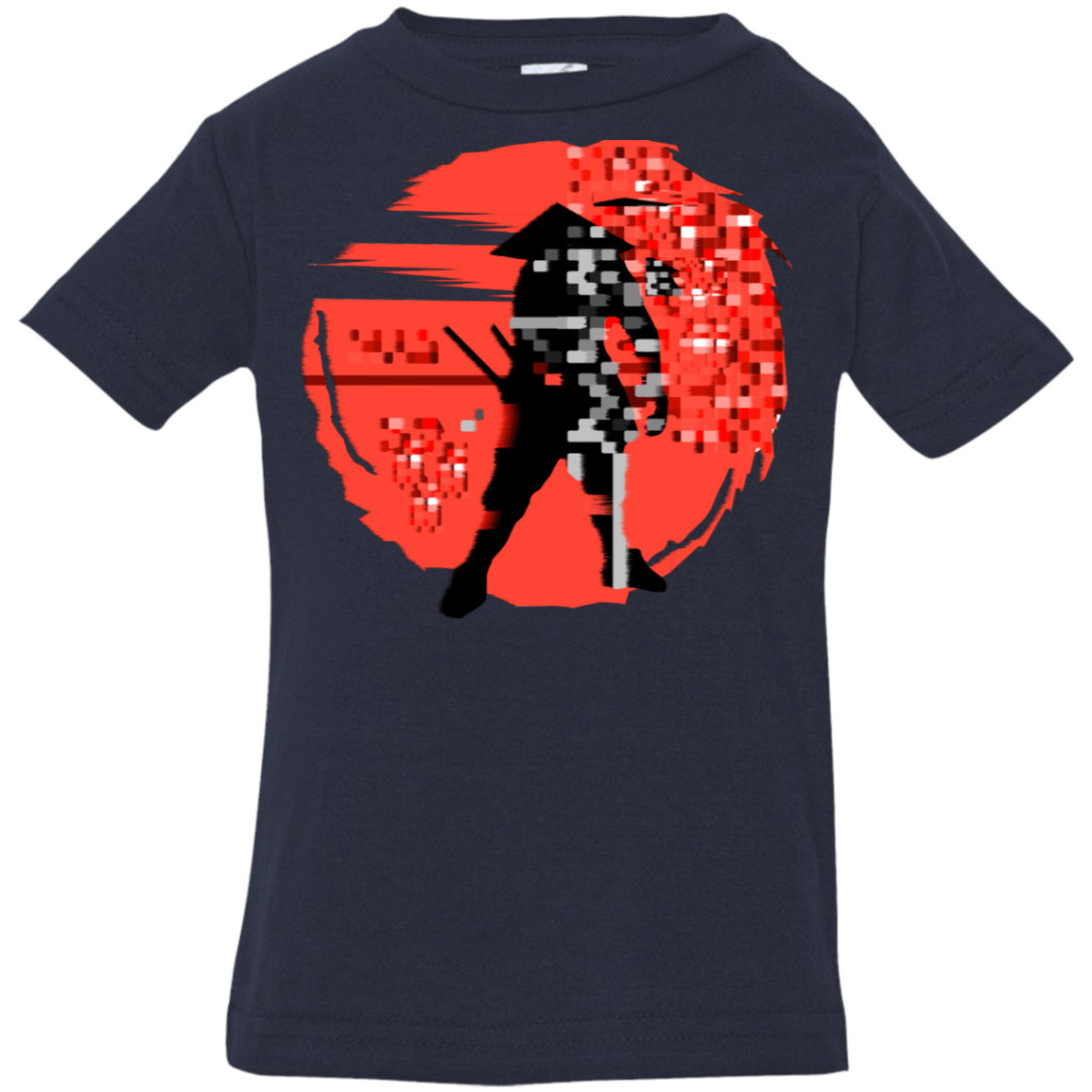 T-Shirts Navy / 6 Months Samurai Pixel Infant Premium T-Shirt