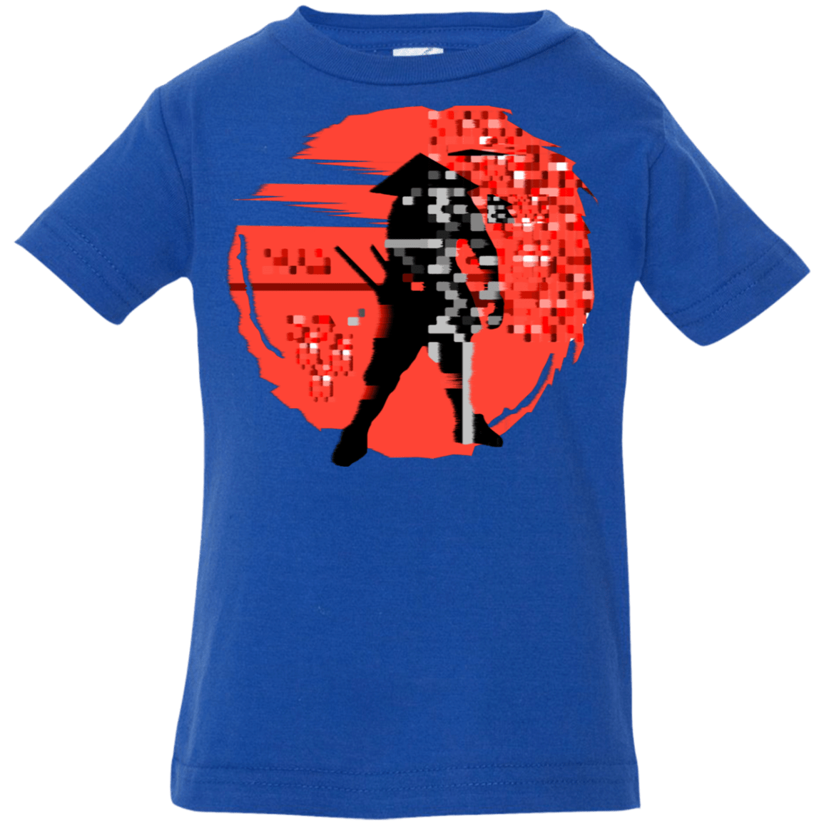 T-Shirts Royal / 6 Months Samurai Pixel Infant Premium T-Shirt