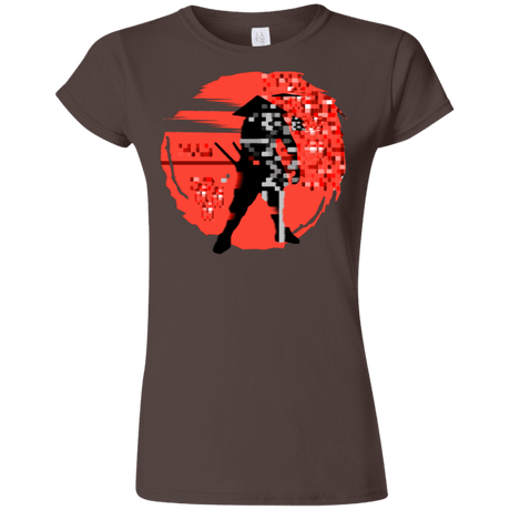 T-Shirts Dark Chocolate / S Samurai Pixel Junior Slimmer-Fit T-Shirt