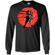 T-Shirts Black / S Samurai Pixel Men's Long Sleeve T-Shirt