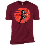 T-Shirts Cardinal / X-Small Samurai Pixel Men's Premium T-Shirt