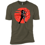 T-Shirts Military Green / X-Small Samurai Pixel Men's Premium T-Shirt