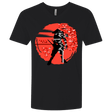 T-Shirts Black / X-Small Samurai Pixel Men's Premium V-Neck