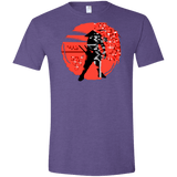 T-Shirts Heather Purple / S Samurai Pixel Men's Semi-Fitted Softstyle