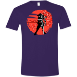 T-Shirts Purple / S Samurai Pixel Men's Semi-Fitted Softstyle