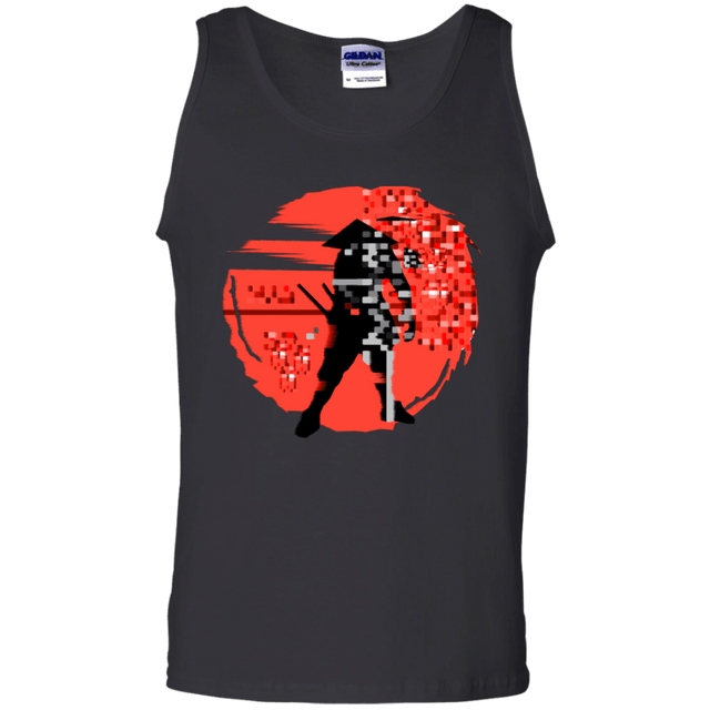 T-Shirts Black / S Samurai Pixel Men's Tank Top