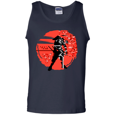 T-Shirts Navy / S Samurai Pixel Men's Tank Top