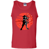 T-Shirts Red / S Samurai Pixel Men's Tank Top