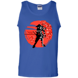 T-Shirts Royal / S Samurai Pixel Men's Tank Top