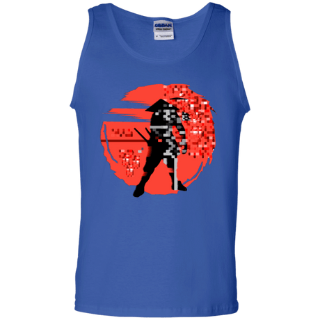 T-Shirts Royal / S Samurai Pixel Men's Tank Top