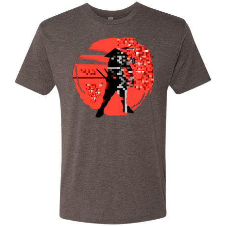T-Shirts Macchiato / S Samurai Pixel Men's Triblend T-Shirt