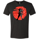 T-Shirts Vintage Black / S Samurai Pixel Men's Triblend T-Shirt