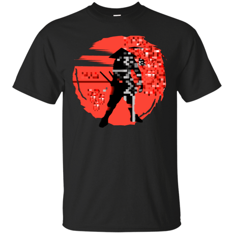 T-Shirts Black / S Samurai Pixel T-Shirt