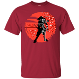 T-Shirts Cardinal / S Samurai Pixel T-Shirt