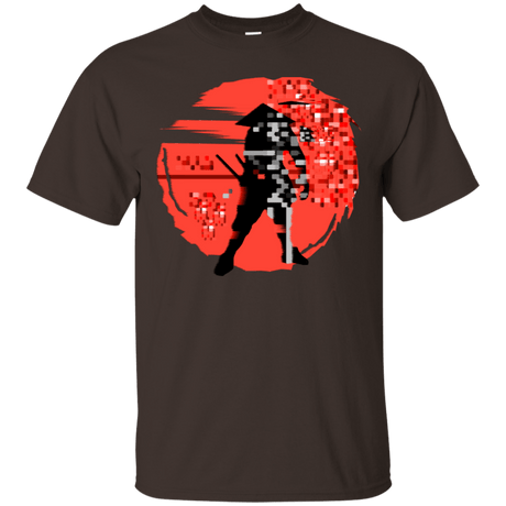 T-Shirts Dark Chocolate / S Samurai Pixel T-Shirt