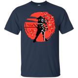 T-Shirts Navy / S Samurai Pixel T-Shirt