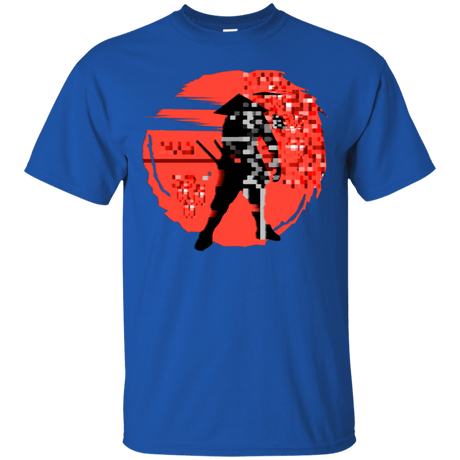 T-Shirts Royal / S Samurai Pixel T-Shirt