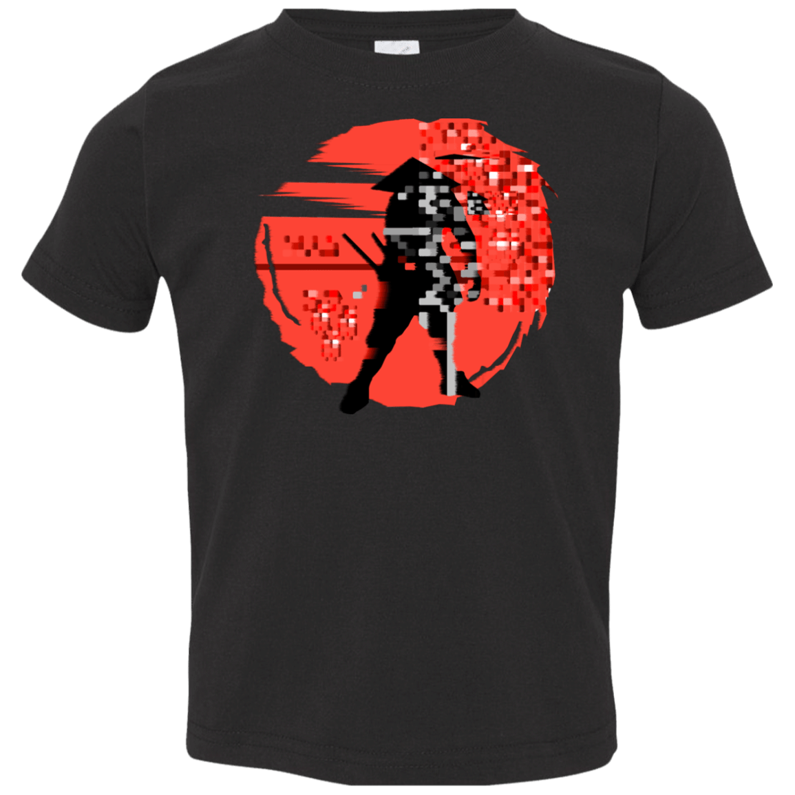 T-Shirts Black / 2T Samurai Pixel Toddler Premium T-Shirt