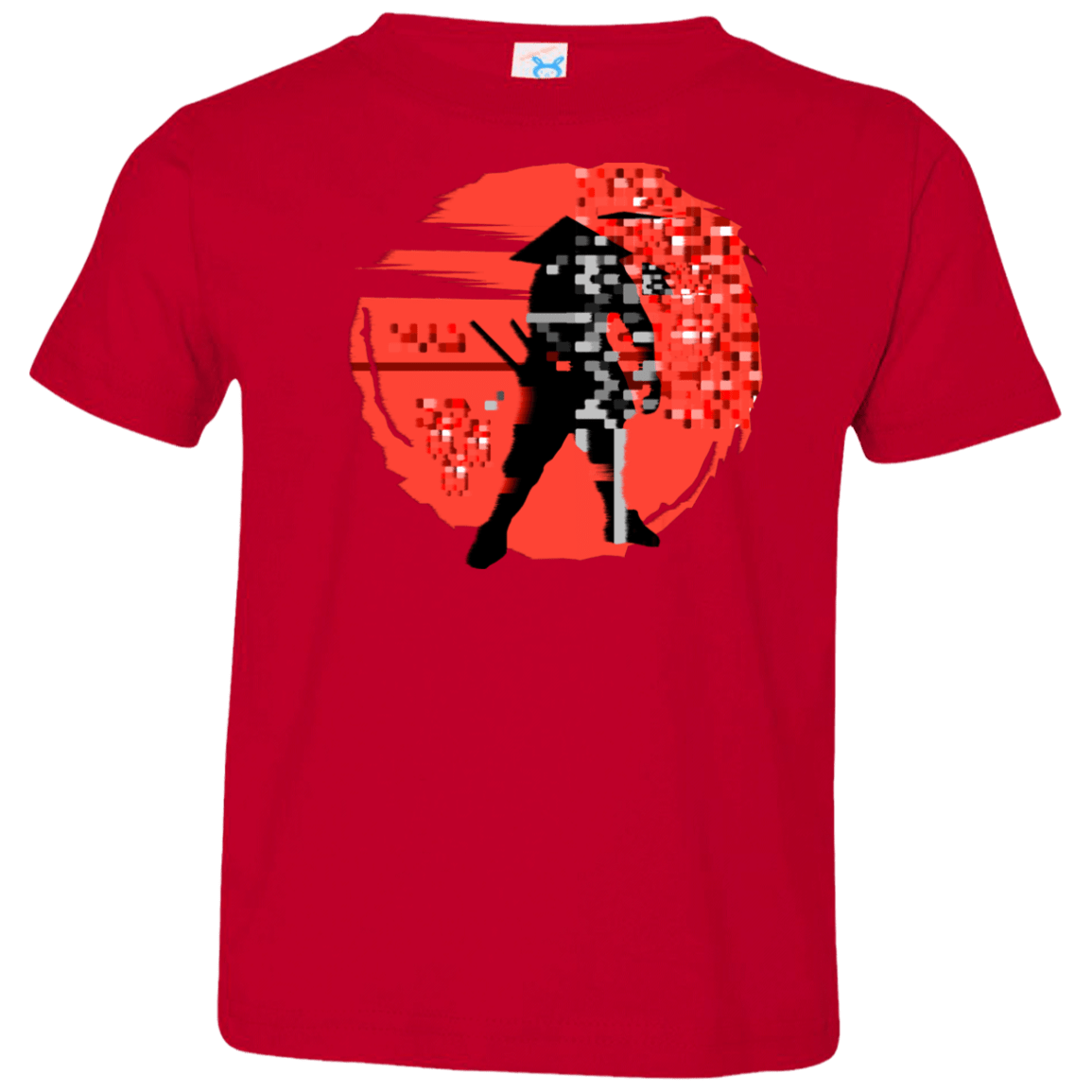 T-Shirts Red / 2T Samurai Pixel Toddler Premium T-Shirt