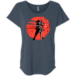 T-Shirts Indigo / X-Small Samurai Pixel Triblend Dolman Sleeve