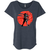 T-Shirts Vintage Navy / X-Small Samurai Pixel Triblend Dolman Sleeve