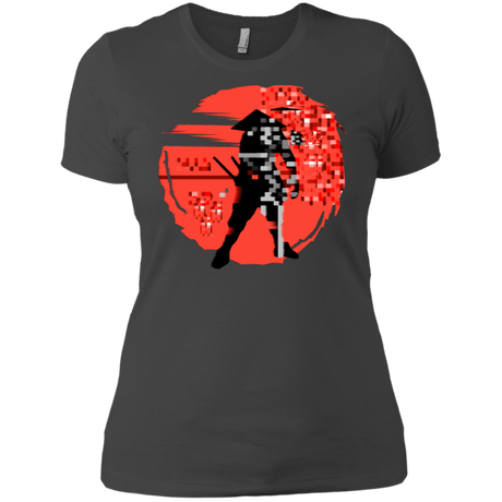 T-Shirts Heavy Metal / X-Small Samurai Pixel Women's Premium T-Shirt