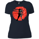 T-Shirts Midnight Navy / X-Small Samurai Pixel Women's Premium T-Shirt