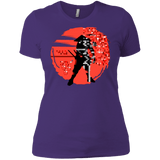 T-Shirts Purple Rush/ / X-Small Samurai Pixel Women's Premium T-Shirt