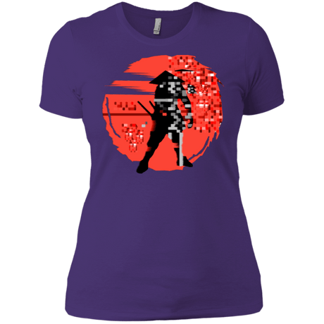 T-Shirts Purple Rush/ / X-Small Samurai Pixel Women's Premium T-Shirt