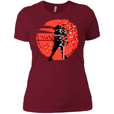 T-Shirts Scarlet / X-Small Samurai Pixel Women's Premium T-Shirt
