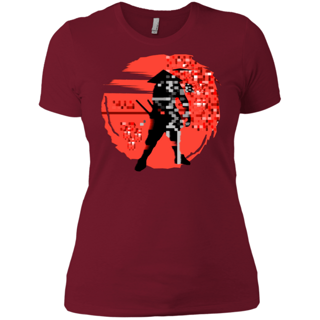 T-Shirts Scarlet / X-Small Samurai Pixel Women's Premium T-Shirt