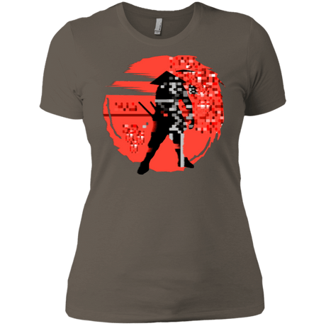 T-Shirts Warm Grey / X-Small Samurai Pixel Women's Premium T-Shirt