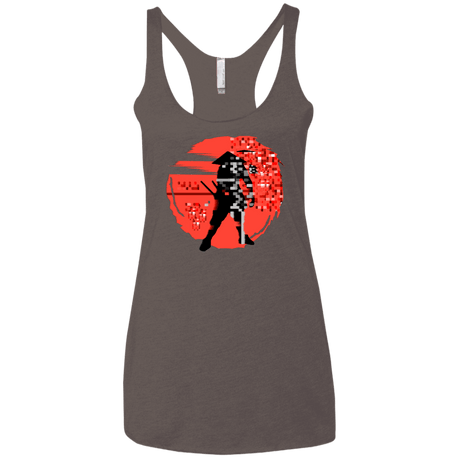 T-Shirts Macchiato / X-Small Samurai Pixel Women's Triblend Racerback Tank