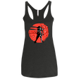 T-Shirts Vintage Black / X-Small Samurai Pixel Women's Triblend Racerback Tank