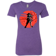T-Shirts Purple Rush / S Samurai Pixel Women's Triblend T-Shirt
