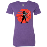 T-Shirts Purple Rush / S Samurai Pixel Women's Triblend T-Shirt